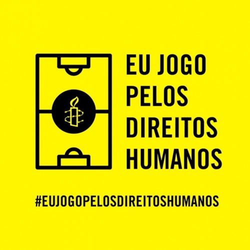 Eu jogo pelos direitos humanos